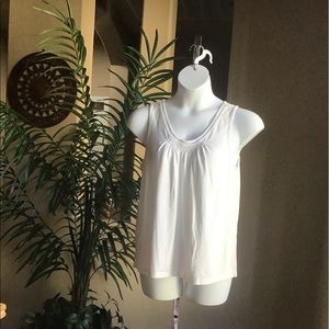 Woman Within plus size 18-20 white  top NWOT